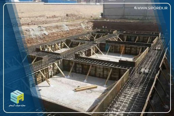 انواع فونداسیون ساختمان بتنی